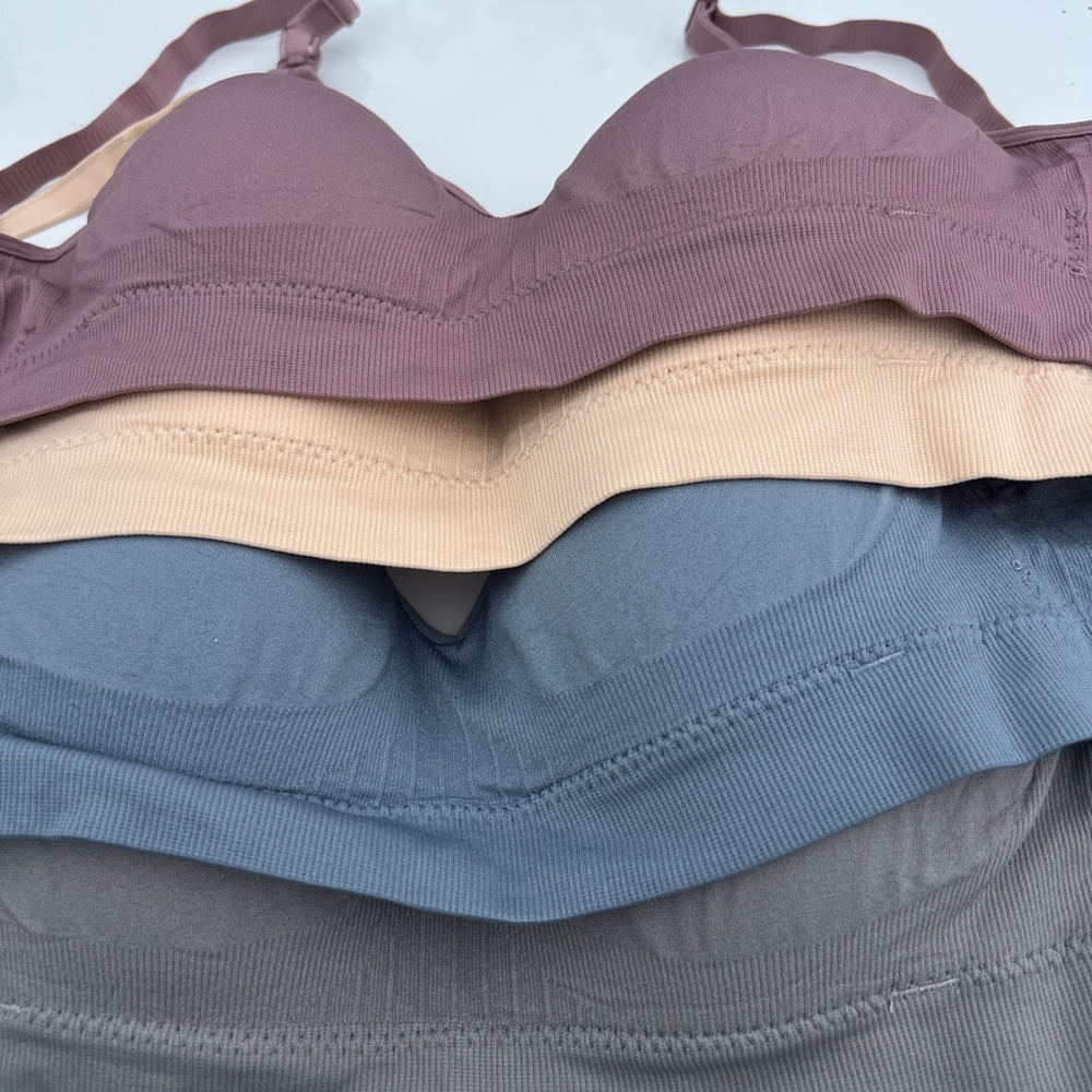 Pink Nursing Bra - Soft Everyday Support set of five